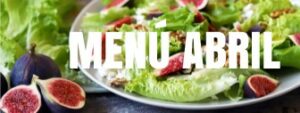 menú abril