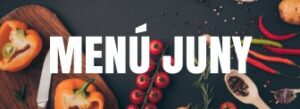 MENÚ JUNY